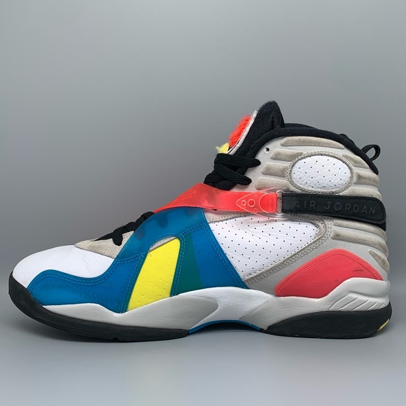 Jordan 8 Retro SP Multicolor Basketball Shoes Men’s Sz 11 - Picture 6 of 10